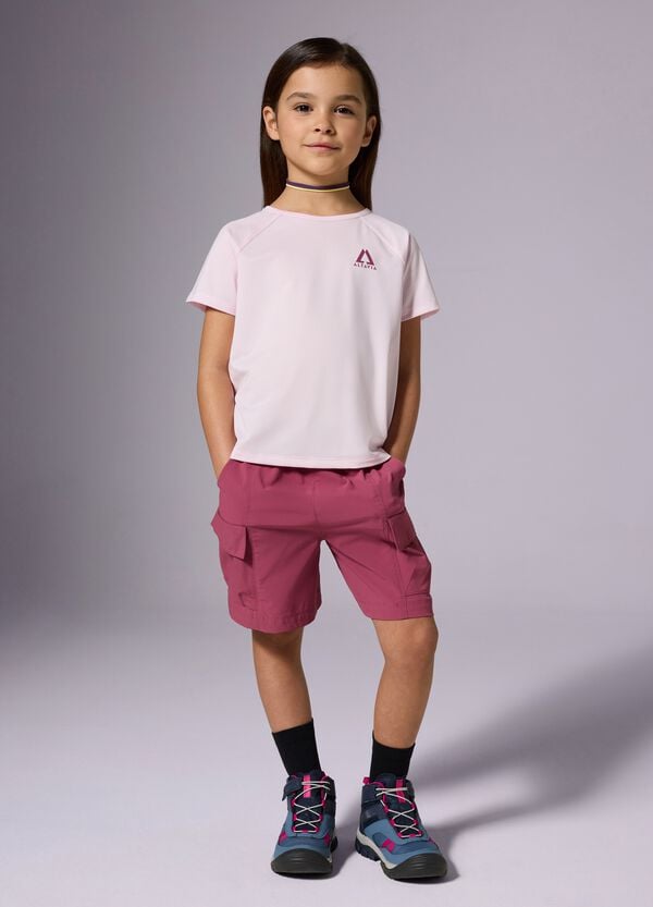 Ovs Shorts cargo sportivi rosa ALTAVIA WITH DEBORAH COMPAGNONI