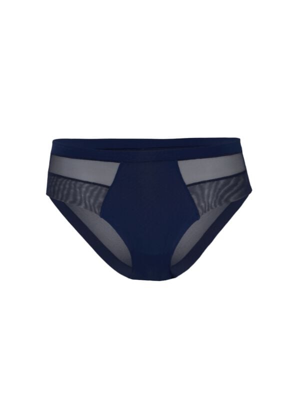 Ovs Slip In Poliammide Elasticizzata Con Dettagli In Cotone