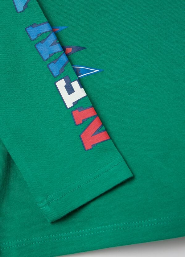 Ovs T-shirt A Maniche Lunghe Con Stampa "New York City"