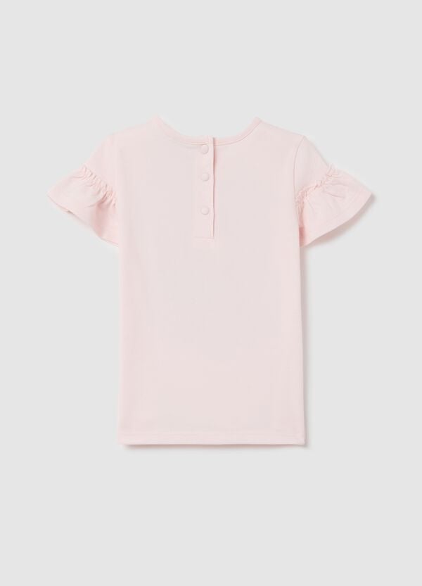 Ovs T-shirt Con Applicazione Fiore Effetto Patchwork