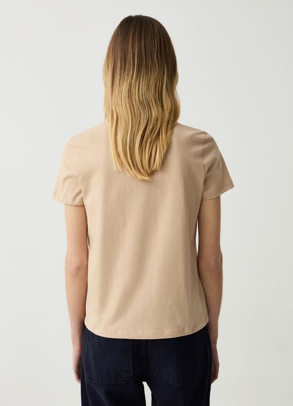 Ovs T-shirt Essential Girocollo Con Stampa Lettering