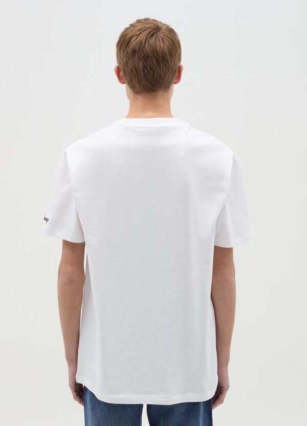 Ovs T-shirt In Cotone Con Stampa Paperon De' Paperoni