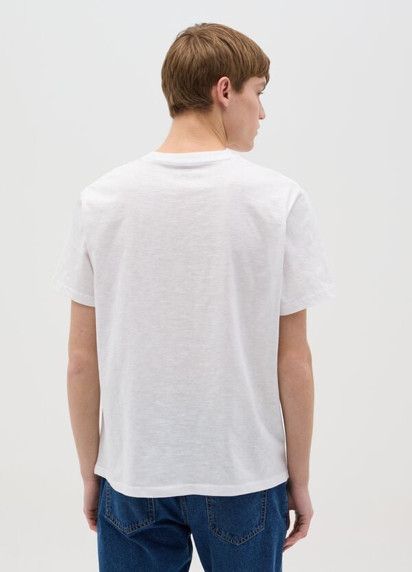 Ovs T-shirt In Cotone Con Stampa "San Francisco Darts Club"