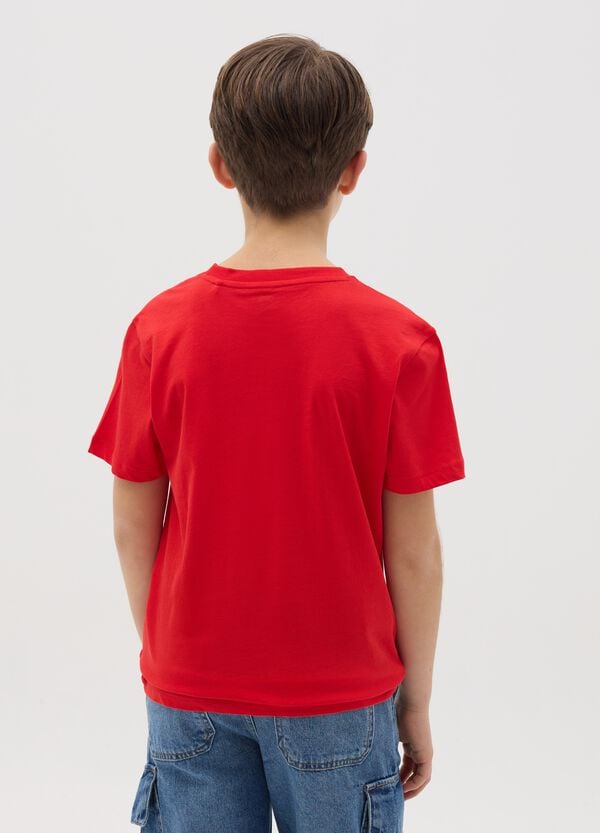 Ovs T-shirt In Cotone Con Stampa "Sportswear University"