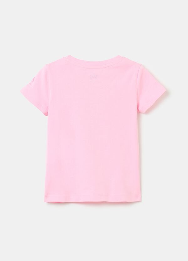 Ovs T-shirt In Cotone Stretch Stampa Donald Duck 90