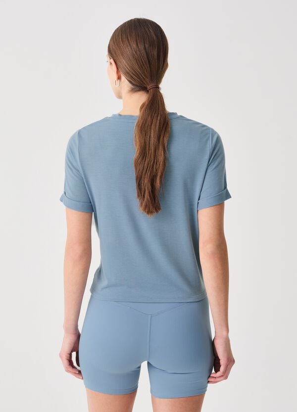 Ovs T-shirt In Tessuto Tecnico Con Nodo ALTAVIA STUDIO