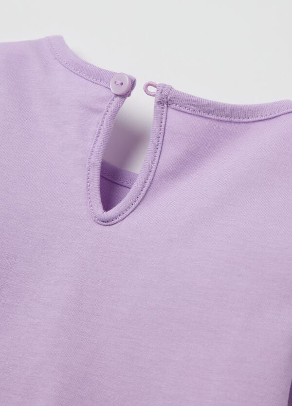 Ovs T-shirt Maniche Lunghe Stampa Glitterata Gelato