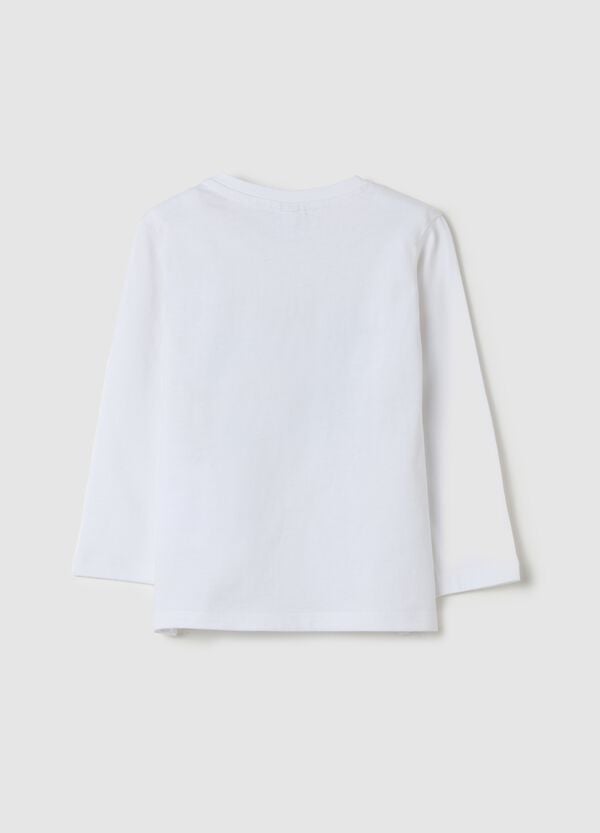 Ovs T-shirt Maniche Lunghe Stampa "Part Of A Great Team"