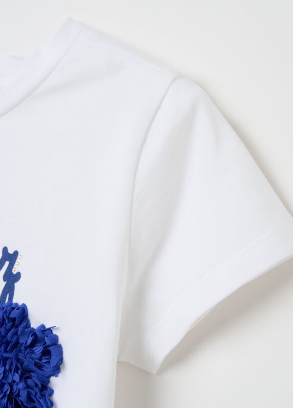 Ovs T-shirt "St. Tropez" Con Stampa Gelati E Applicazioni
