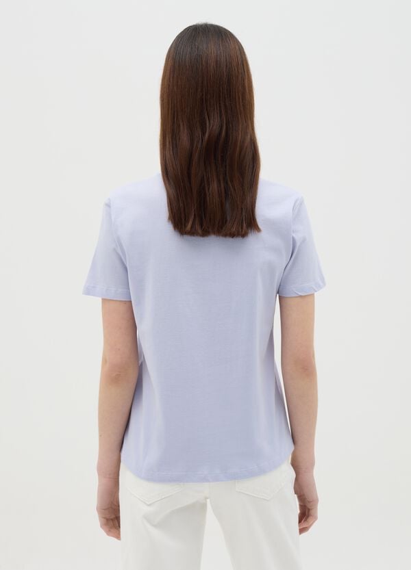 Ovs T-shirt Stampa Hard Rock Cafè Las Vegas Con Strass