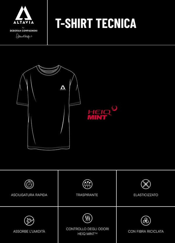 Ovs T-shirt Tecnica Sportiva ALTAVIA WITH DEBORAH COMPAGNONI