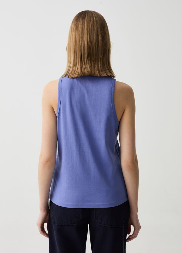 Ovs Tank Top Essential In Cotone Con Scollo Rotondo