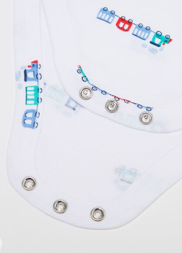 Ovs Tripack Body Maniche Corte In Cotone Bio Con Stampa