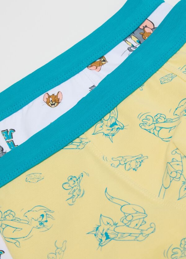 Ovs Tripack Boxer In Cotone Stretch Stampa Tom & Jerry