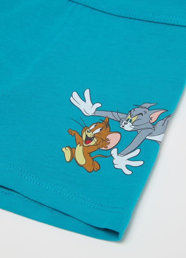 Ovs Tripack Boxer In Cotone Stretch Stampa Tom & Jerry