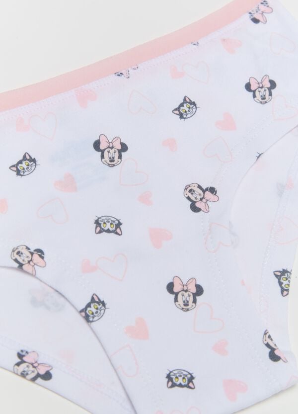 Ovs Tripack Culotte In Cotone Stretch Stampa Minnie