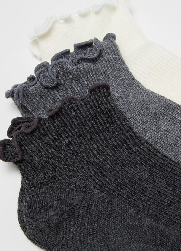 Ovs Tripack Pariscarpa Sneakers Con Profilo Ondulato