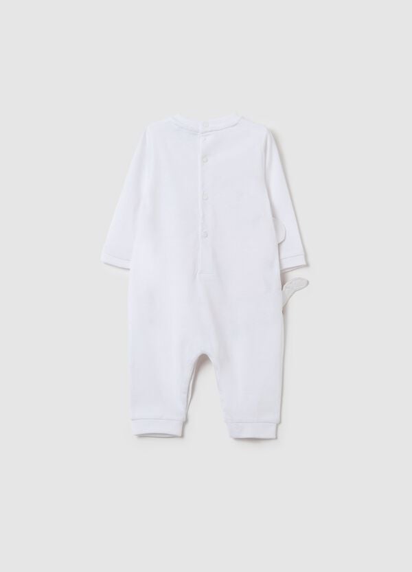 Ovs Tutina In Cotone Con Stampa Tigrotto "Born To Be Wild"