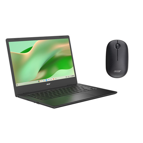 Trony ACER - CHROMEBOOK 314 CBOA314-1H-C5GY + MOUSE - 14 POLLICI - NERO