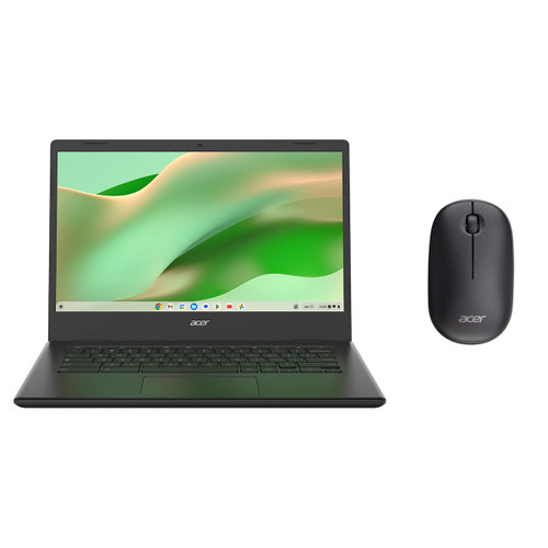 Trony ACER - CHROMEBOOK 314 CBOA314-1H-C5GY + MOUSE - 14 POLLICI - NERO