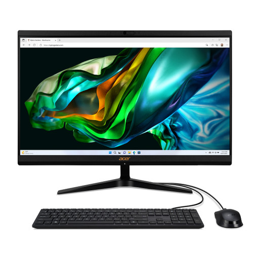 Trony ACER - DESKTOP ALL IN ONE ASPIRE C 24 C24-1800 - 23.8 POLLICI - NERO