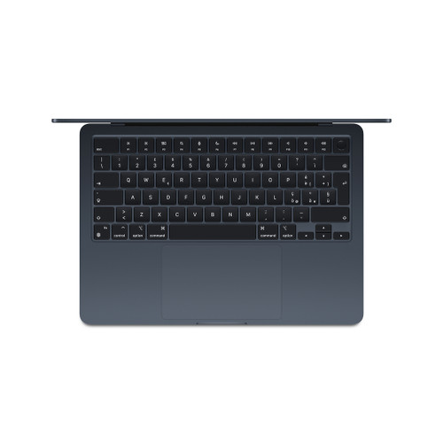 Trony APPLE - MacBook Air 13": Chip Apple M3 Con CPU 8-core E GPU 8-core 256GB SSD - Mezzanotte