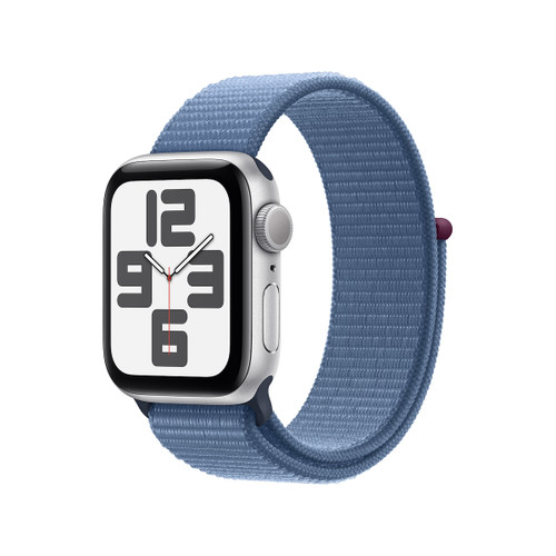 Trony APPLE - Watch SE GPS Cassa 40mm in Alluminio con Cinturino Sport Loop Blu Inverno