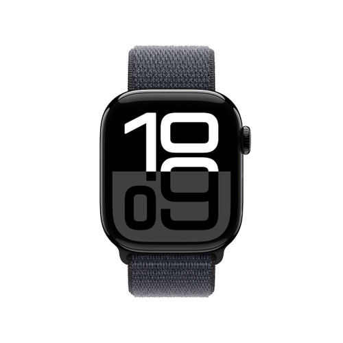 Trony APPLE - Watch Serie 10 GPS 42mm Cassa In Alluminio Color Jet Black Con Sport Loop