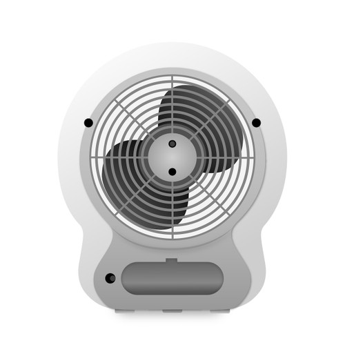 Trony ARGO - Argo Dori Ice Termoventilatore Con Resistenza A Filo Controllo Automatico Della Temperatura E Ventilazione Estiva