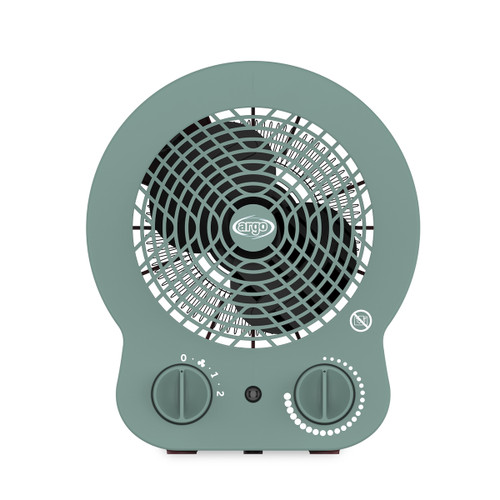 Trony ARGO - Argo Dori Mint Termoventilatore Con Resistenza A Filo Con Controllo Automatico Della Temperatura E Ventilazione Estiva