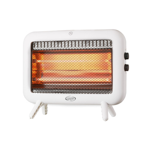 Trony ARGO - Argo Seventy Ice Stufa Elettrica Al Quarzo Con 2 Candele Al Quarzo Attivabili Separatamente
