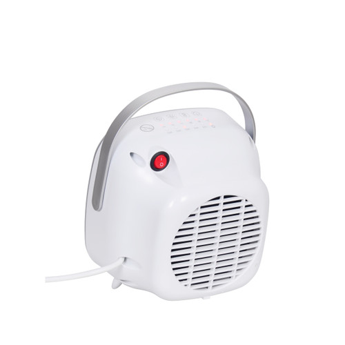 Trony ARGO - Argo Wilma Termoventilatore Ceramico Da Tavolo Con Ventilazione Estiva Doppio Isolamento Elettrico E Controllo Digitale