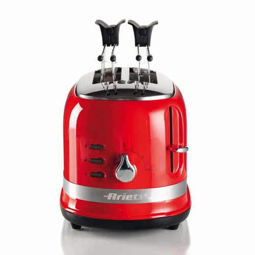 Trony ARIETE - 0149/00 MODERNA TOSTAPANE 2 FETTE CON PINZE