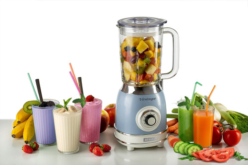 Trony ARIETE - 0583 VINTAGE FRULLATORE TAZZA VETRO 1000W