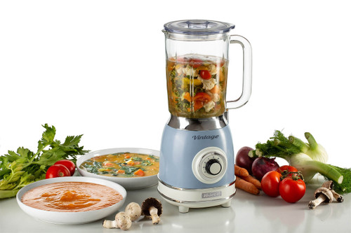 Trony ARIETE - 0583 VINTAGE FRULLATORE TAZZA VETRO 1000W