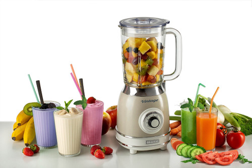 Trony ARIETE - 0583 VINTAGE FRULLATORE TAZZA VETRO 1000W