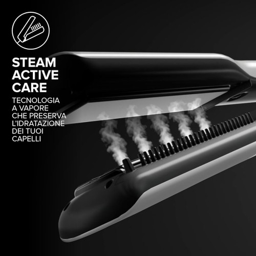 Trony BELLISSIMA IMETEC - PIASTRA A VAPORE PROFESSIONALE STEAM ELIXIR