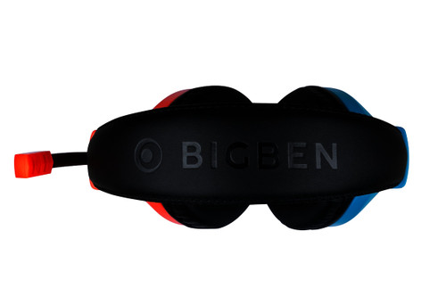 Trony BIG BEN - CUFFIE STEREO GAMING V1 BICOLOR ROSSO/BLU SWITCH