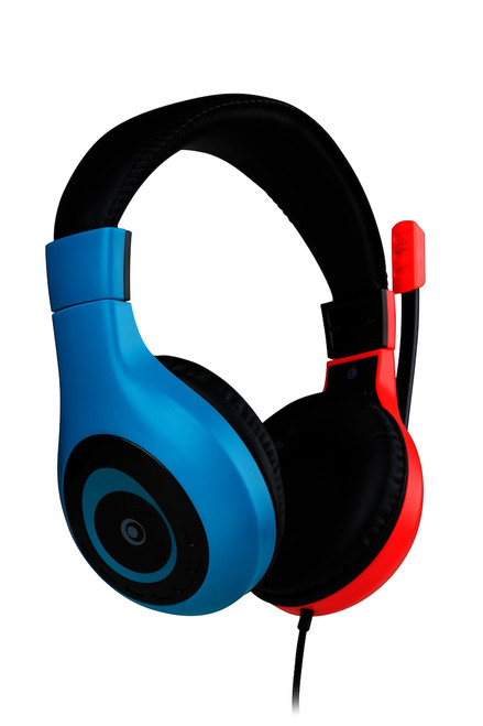 Trony BIG BEN - CUFFIE STEREO GAMING V1 BICOLOR ROSSO/BLU SWITCH