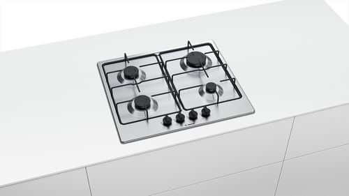 Trony BOSCH - PGP6B5B85 SERIE 4 PIANO A GAS 60 CM ACCIAIO INOX