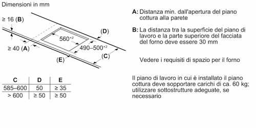 Trony BOSCH - PVS645HB1E SERIE 6 PIANO COTTURA A INDUZIONE 60 CM