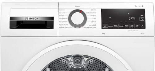 Trony BOSCH - WQG233D1IT SERIE 6 ASCIUGATRICE 8 KG CLASSE A+++