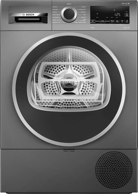 Trony BOSCH - WQG233DRIT ASCIUGATRICE SERIE 6 8 KG CLASSE A+++