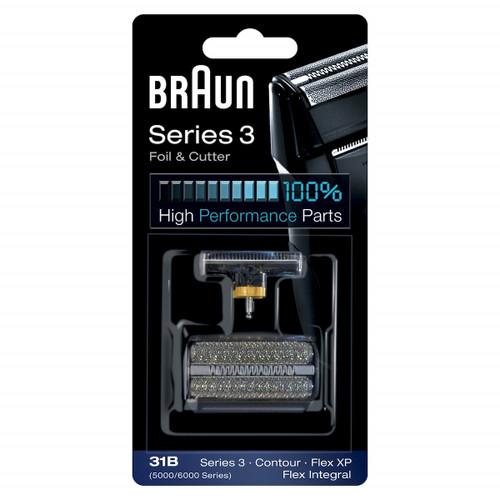 Trony BRAUN - TESTINA DI RICAMBIO BRAUN 31B NERO - COMPATIBILE