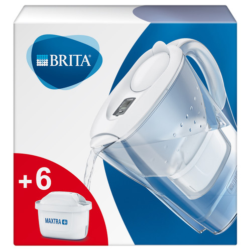 Trony BRITA - CARAFFA FILTRANTE MARELLA INCL. 6 FILTRI MAXTRA+