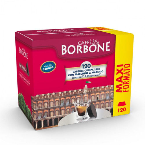 Trony CAFFE' BORBONE - Miscela Nobile - Comp. Lavazza A Modo Mio 120 pz