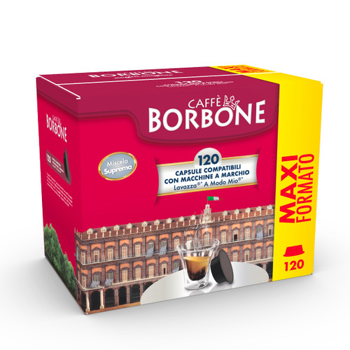 Trony CAFFE' BORBONE - Miscela Suprema - Comp. Lavazza A Modo Mio 120 pz
