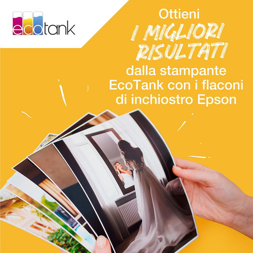 Trony EPSON - 104 FLACONE DI INCHIOSTRO ECOTANK T00P1 NERO