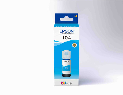 Trony EPSON - 104 FLACONE DI INCHIOSTRO ECOTANK T00P2 CIANO