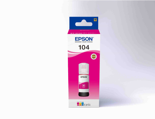 Trony EPSON - 104 FLACONE DI INCHIOSTRO ECOTANK T00P3 MAGENTA